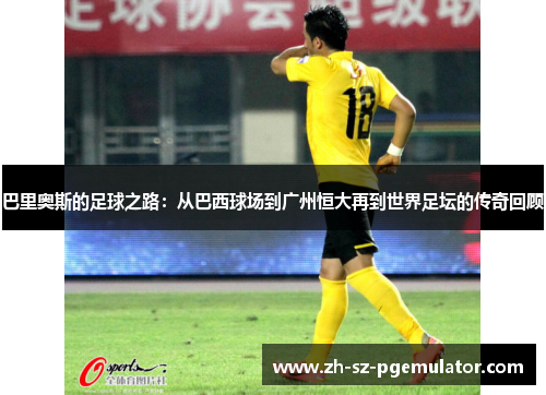 巴里奥斯的足球之路：从巴西球场到广州恒大再到世界足坛的传奇回顾